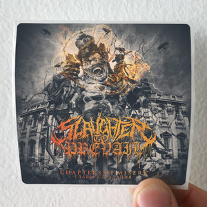 Slaughter to Prevail Chapters Of Misery Album Cover Sticker Slaughter to Prevail Chapters Of Misery Album Cover Sticker