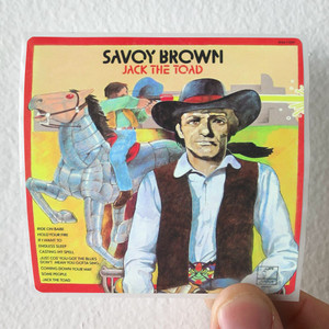 Savoy Brown Jack The Toad Album Cover Sticker Savoy Brown Jack The Toad Album Cover Sticker