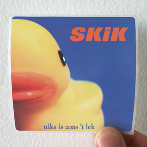 Skik Niks Is Zoas T Lek Album Cover Sticker