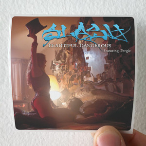 Slash Beautiful Dangerous Album Cover Sticker