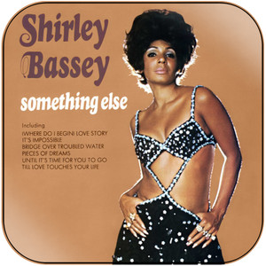 Shirley Bassey Thank You For The Years Album Cover Sticker Album Cover Sticker