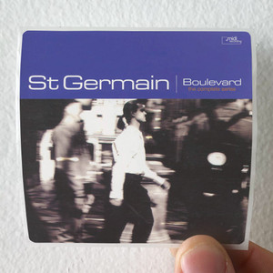Saint Germain Boulevard The Complete Series Album Cover Sticker