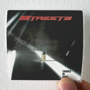 Streets Crimes In Mind Album Cover Sticker