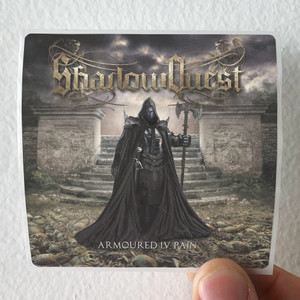 Shadowquest Armoured Iv Pain Album Cover Sticker