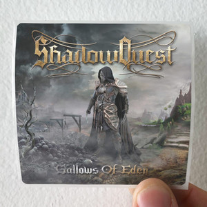 Shadowquest Gallows Of Eden Album Cover Sticker Shadowquest Gallows Of Eden Album Cover Sticker