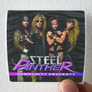 Steel Panther Community Property Album Cover Sticker Steel Panther Community Property Album Cover Sticker