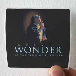 Stevie Wonder At The Close Of A Century Album Cover Sticker Stevie Wonder At The Close Of A Century Album Cover Sticker