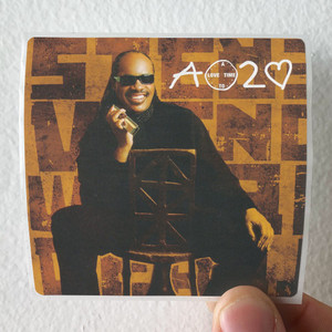 Stevie Wonder A Time To Love Album Cover Sticker Stevie Wonder A Time To Love Album Cover Sticker