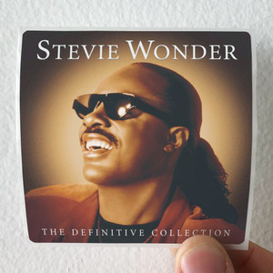Stevie Wonder The Definitive Collection Album Cover Sticker Stevie Wonder The Definitive Collection Album Cover Sticker