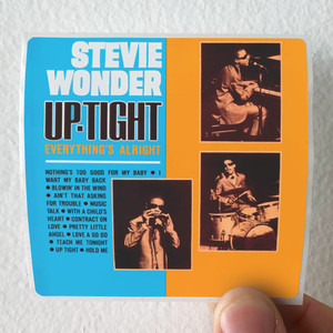 Stevie Wonder Uptight Everythings Alright Album Cover Sticker Stevie Wonder Uptight Everythings Alright Album Cover Sticker