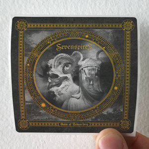 Seven Spires Gods Of Debauchery Album Cover Sticker Seven Spires Gods Of Debauchery Album Cover Sticker