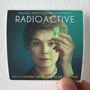 Sacha Galperine Radioactive Album Cover Sticker