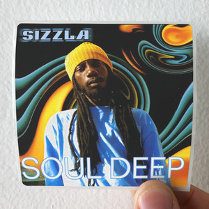 Sizzla Soul Deep Album Cover Sticker