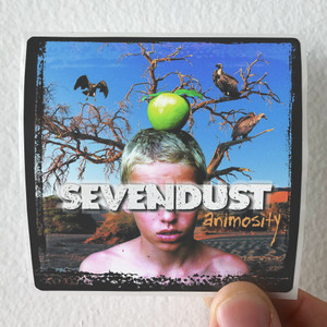 Sevendust Animosity 2 Album Cover Sticker