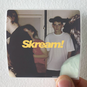 Skream Skream Album Cover Sticker