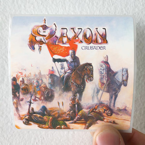 Saxon Crusader 1 Album Cover Sticker