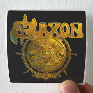 Saxon Sacrifice Album Cover Sticker