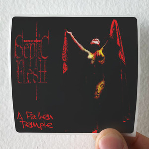 Septic Flesh A Fallen Temple Album Cover Sticker