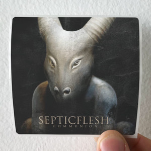 Septic Flesh Communion Album Cover Sticker