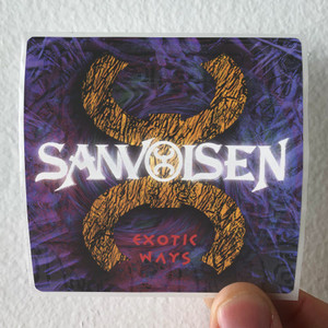 Sanvoisen Exotic Ways 1 Album Cover Sticker