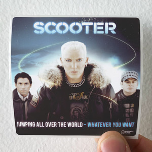 Scooter Jumping All Over The World 1 Album Cover Sticker