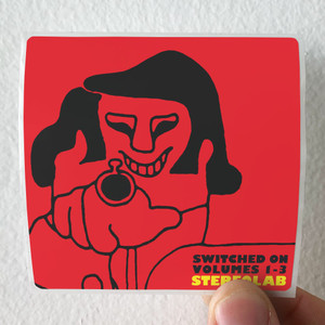 Stereolab Switched On Volumes 1 3 Album Cover Sticker