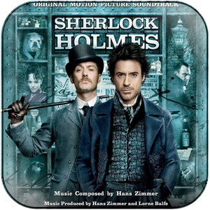 Hans Zimmer Sherlock Holmes Album Cover Sticker Hans Zimmer Sherlock Holmes Album Cover Sticker