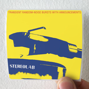 Stereolab Transient Random Noise Bursts With Announcements Album Cover Sticker