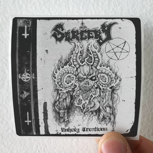 Sorcery Unholy Creations 1 Album Cover Sticker