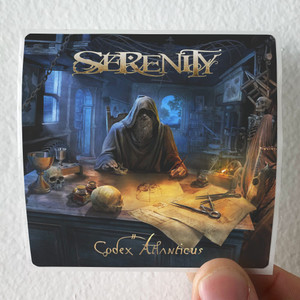 Serenity Codex Atlanticus Album Cover Sticker