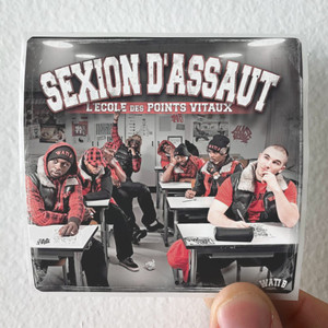 Sexion dAssaut Lcole Des Points Vitaux Album Cover Sticker Sexion dAssaut Lcole Des Points Vitaux Album Cover Sticker