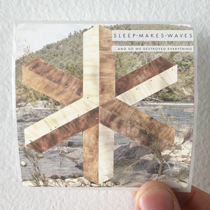 sleepmakeswaves And So We Destroyed Everything Album Cover Sticker sleepmakeswaves And So We Destroyed Everything Album Cover Sticker