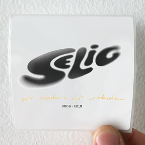 Selig Wir Werden Uns Wiedersehen Best Of 2009 2013 Album Cover Sticker Selig Wir Werden Uns Wiedersehen Best Of 2009 2013 Album Cover Sticker