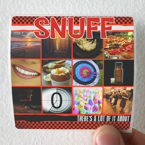 Snuff Theres A Lot Of It About Album Cover Sticker Snuff Theres A Lot Of It About Album Cover Sticker