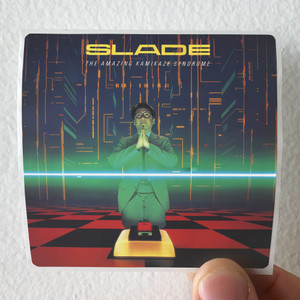 Slade The Amazing Kamikaze Syndrome Album Cover Sticker Slade The Amazing Kamikaze Syndrome Album Cover Sticker