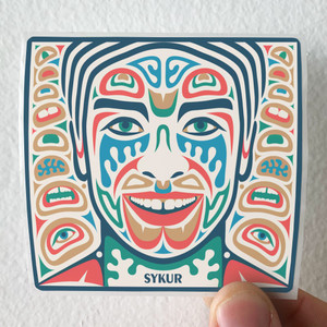 Sykur Mesptama Album Cover Sticker