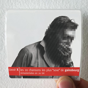 Serge Gainsbourg Class X Album Cover Sticker