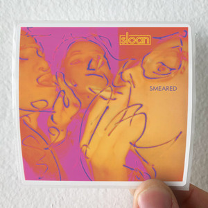 Sloan Smeared Album Cover Sticker