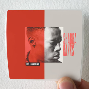 Shabba Ranks Mr Loverman Album Cover Sticker Shabba Ranks Mr Loverman Album Cover Sticker