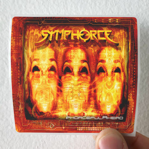 Symphorce Phorcefulahead Album Cover Sticker Symphorce Phorcefulahead Album Cover Sticker