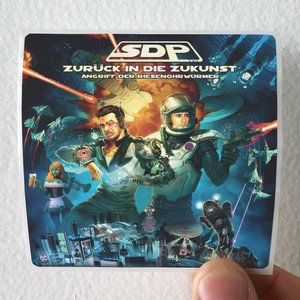 SDP Zurck In Die Zukunst Album Cover Sticker SDP Zurck In Die Zukunst Album Cover Sticker