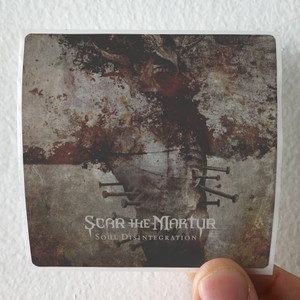Scar the Martyr Soul Disintegration Album Cover Sticker Scar the Martyr Soul Disintegration Album Cover Sticker