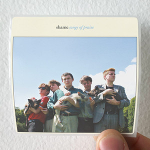 shame Songs Of Praise Album Cover Sticker
