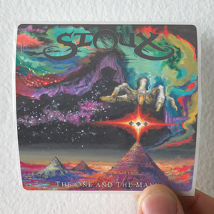 Sioux The One And The Many Album Cover Sticker Sioux The One And The Many Album Cover Sticker
