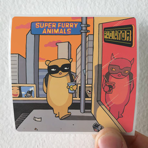 Super Furry Animals Radiator 1 Album Cover Sticker