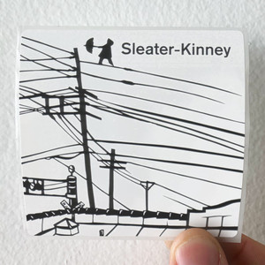 Sleater-Kinney Get Up Album Cover Sticker