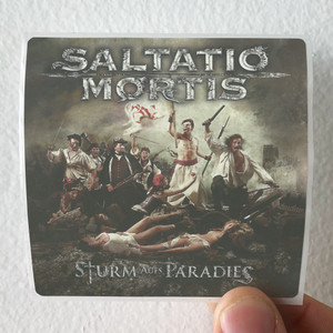 Saltatio Mortis Sturm Aufs Paradies Album Cover Sticker