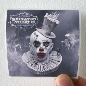 Saltatio Mortis Zirkus Zeitgeist Album Cover Sticker Saltatio Mortis Zirkus Zeitgeist Album Cover Sticker