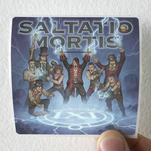 Saltatio Mortis Das Schwarze Ixi Album Cover Sticker