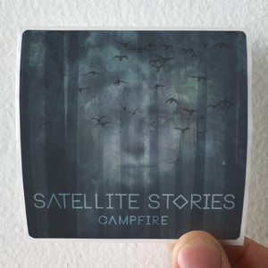 Satellite Stories Campfire Album Cover Sticker